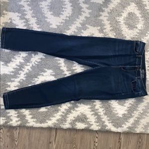 New York and company legging dark wash jeans